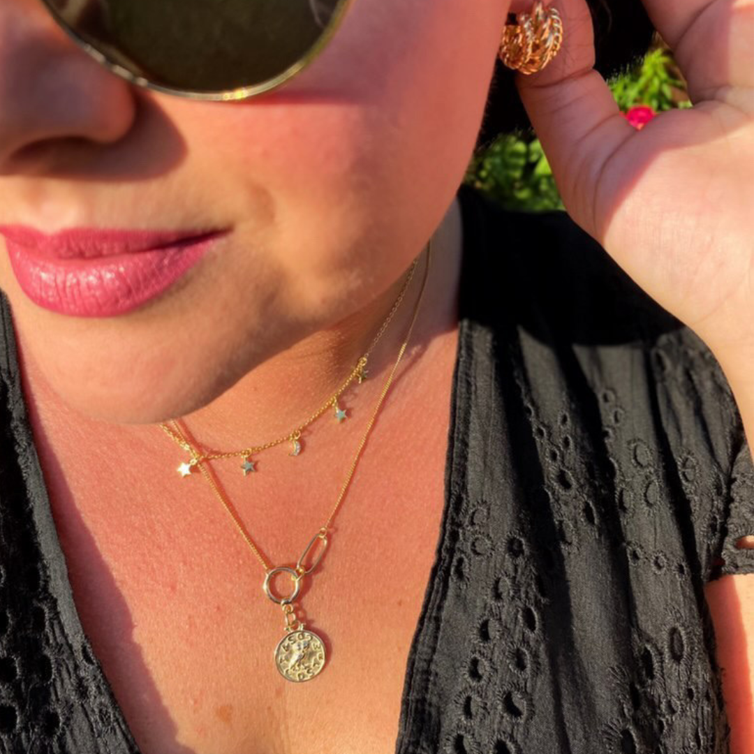Layla Gold Coin Necklace
