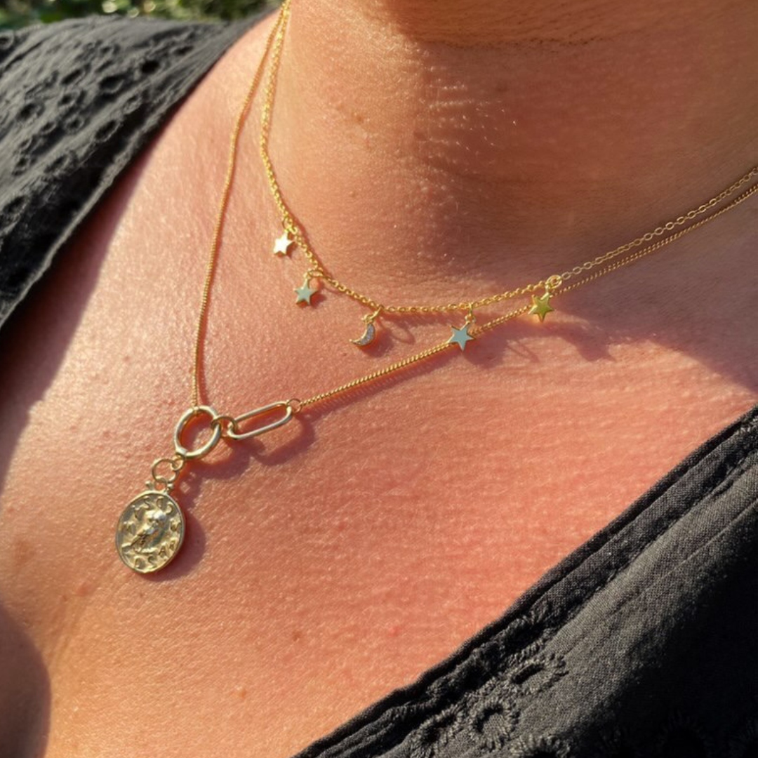 Layla Gold Coin Necklace