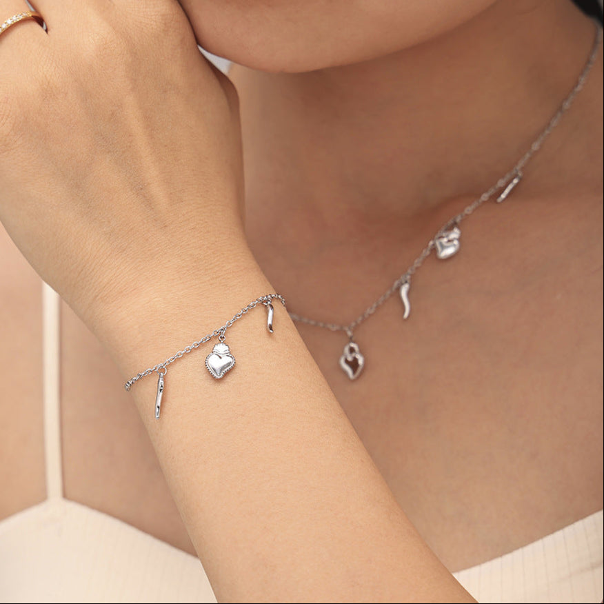 Claudia Dainty Charm Bracelet