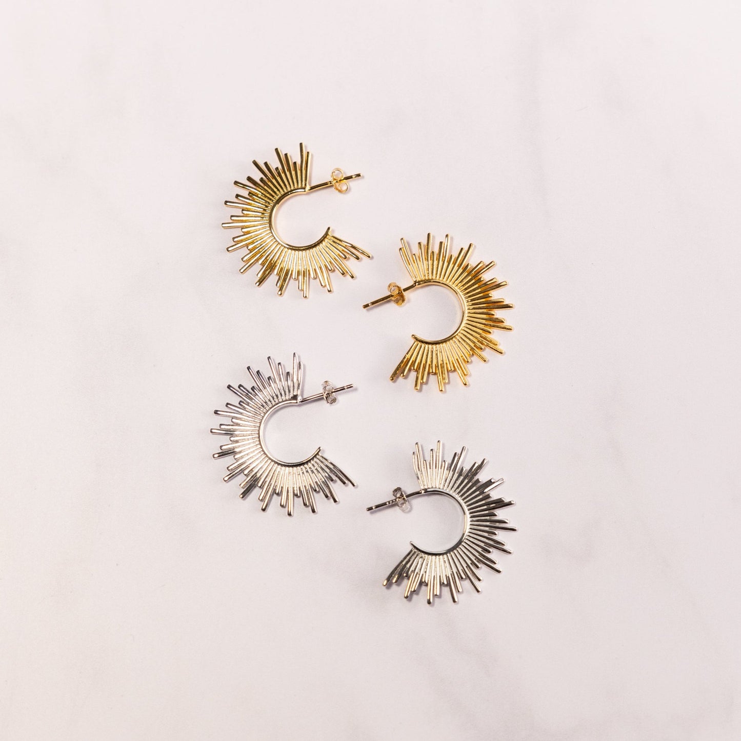 Marissa Sunburst Necklace & Earring Gift Set