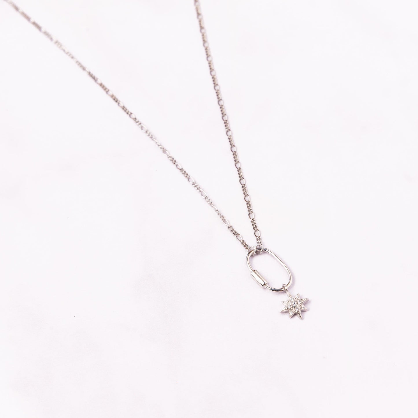 carabiner star necklace