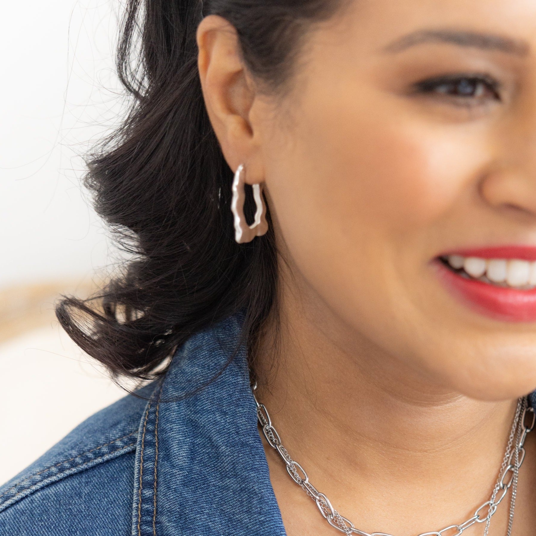 rectangle earrings