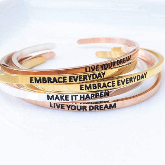 Full set of 3 Sentiment Bracelets