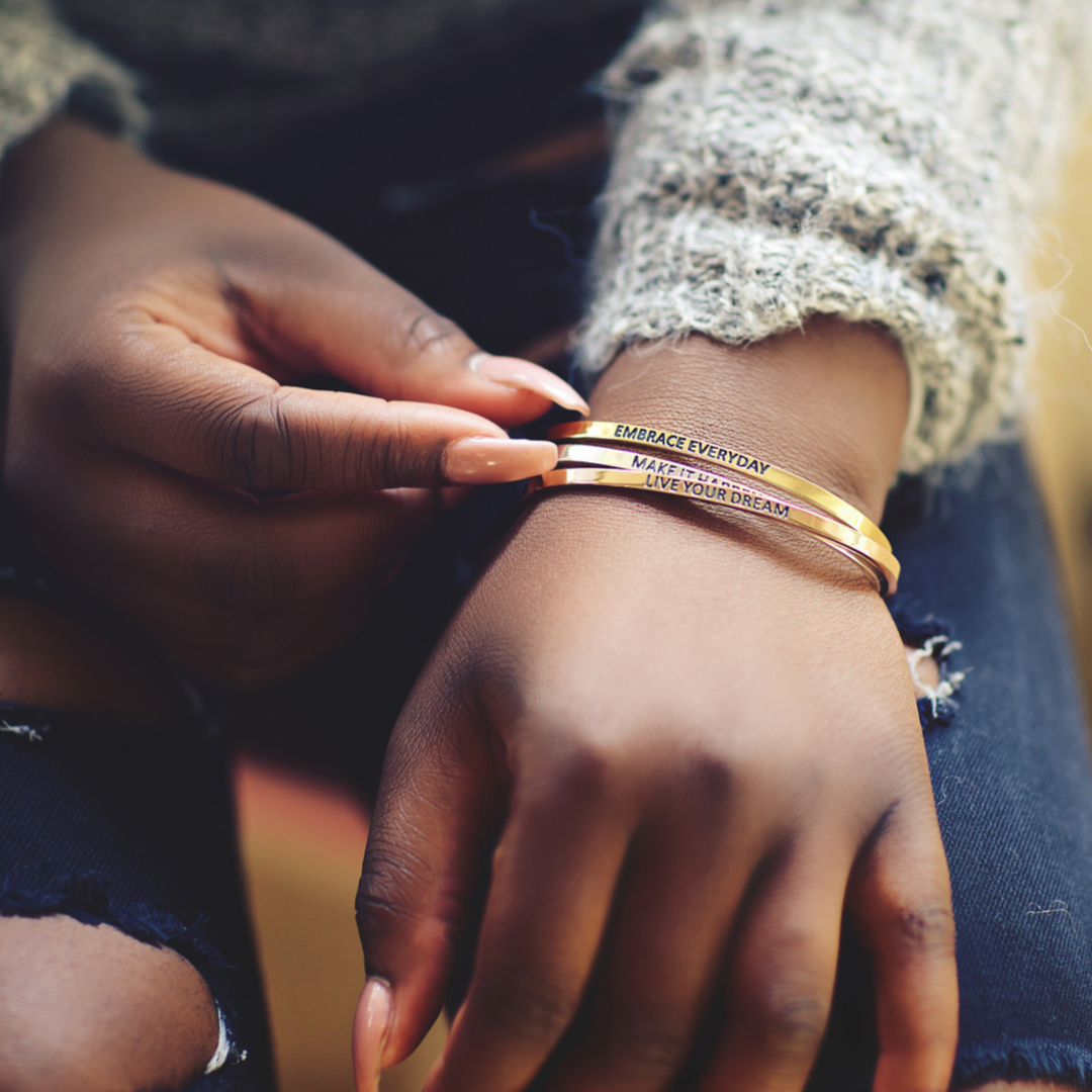 stacking bracelets