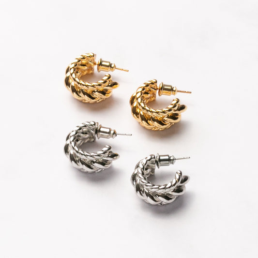 Chubby Hoop Earrings