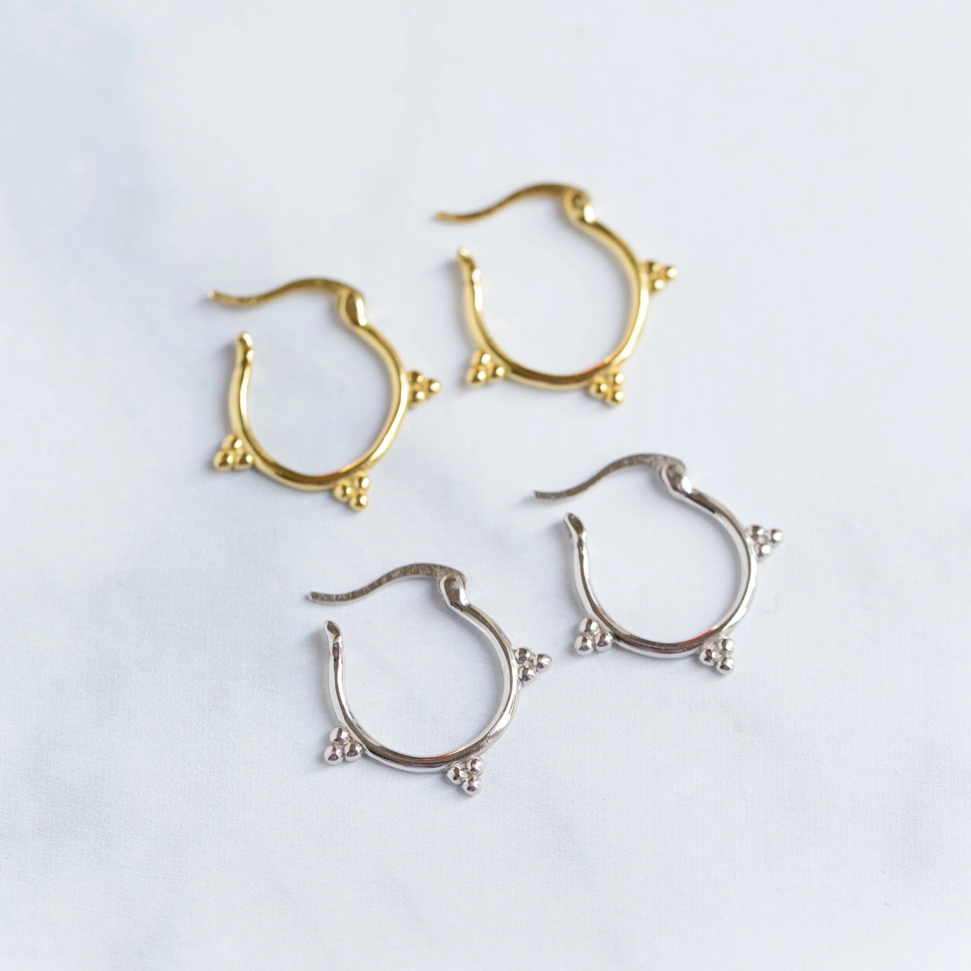 Huggie hoop earrings