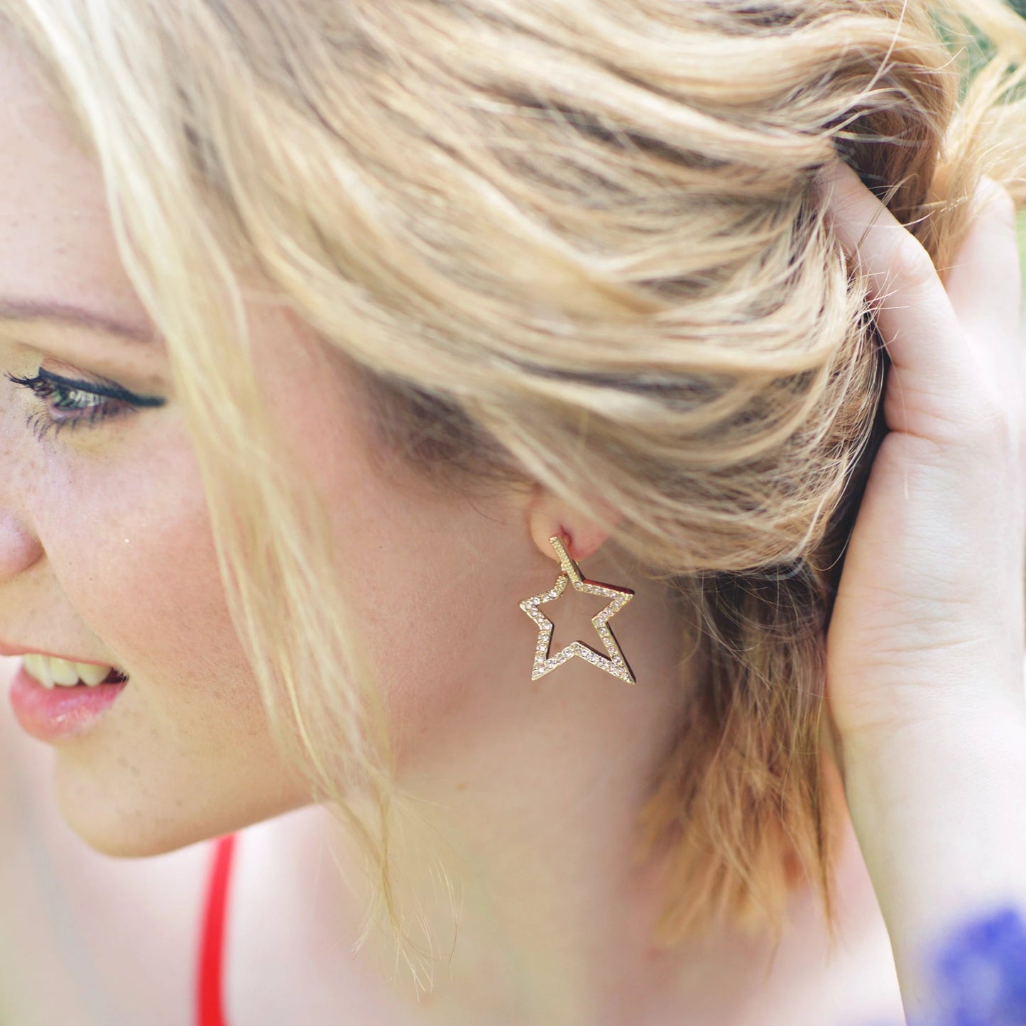 Star Shaped Earrings